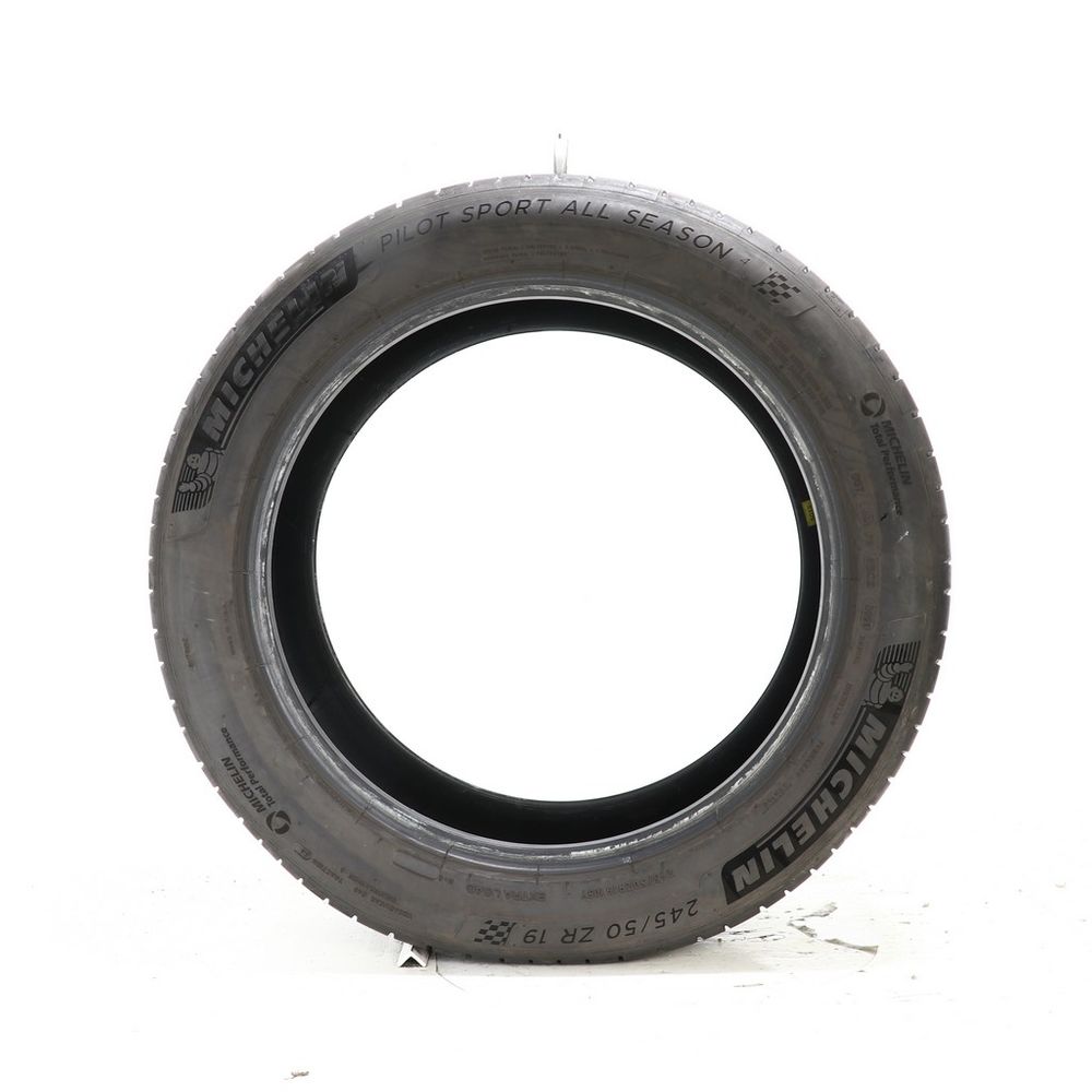 Set of (2) Used 245/50ZR19 Michelin Pilot Sport All Season 4 105Y - 6-6.5/32 - Image 3