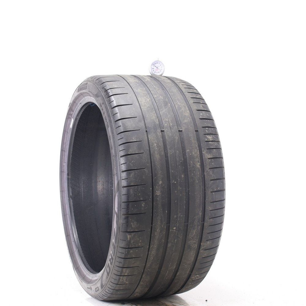 Set of (2) Used 305/30ZR21 Pirelli P Zero PZ4 NA1 100Y - 4.5-5/32 - Image 1