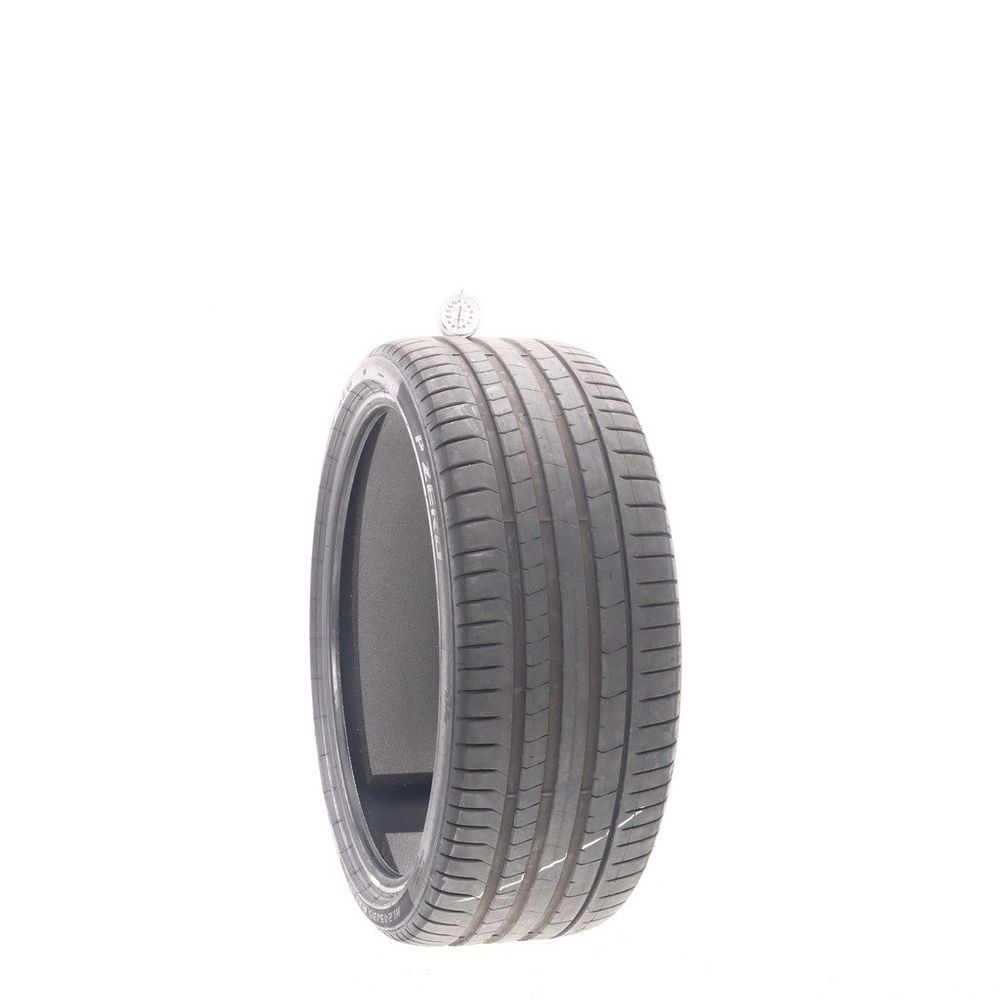 Set of (2) Used 245/35R21 Pirelli P Zero PZ4 LM2 Elect PNCS HL 99Y - 7/32 - Image 1