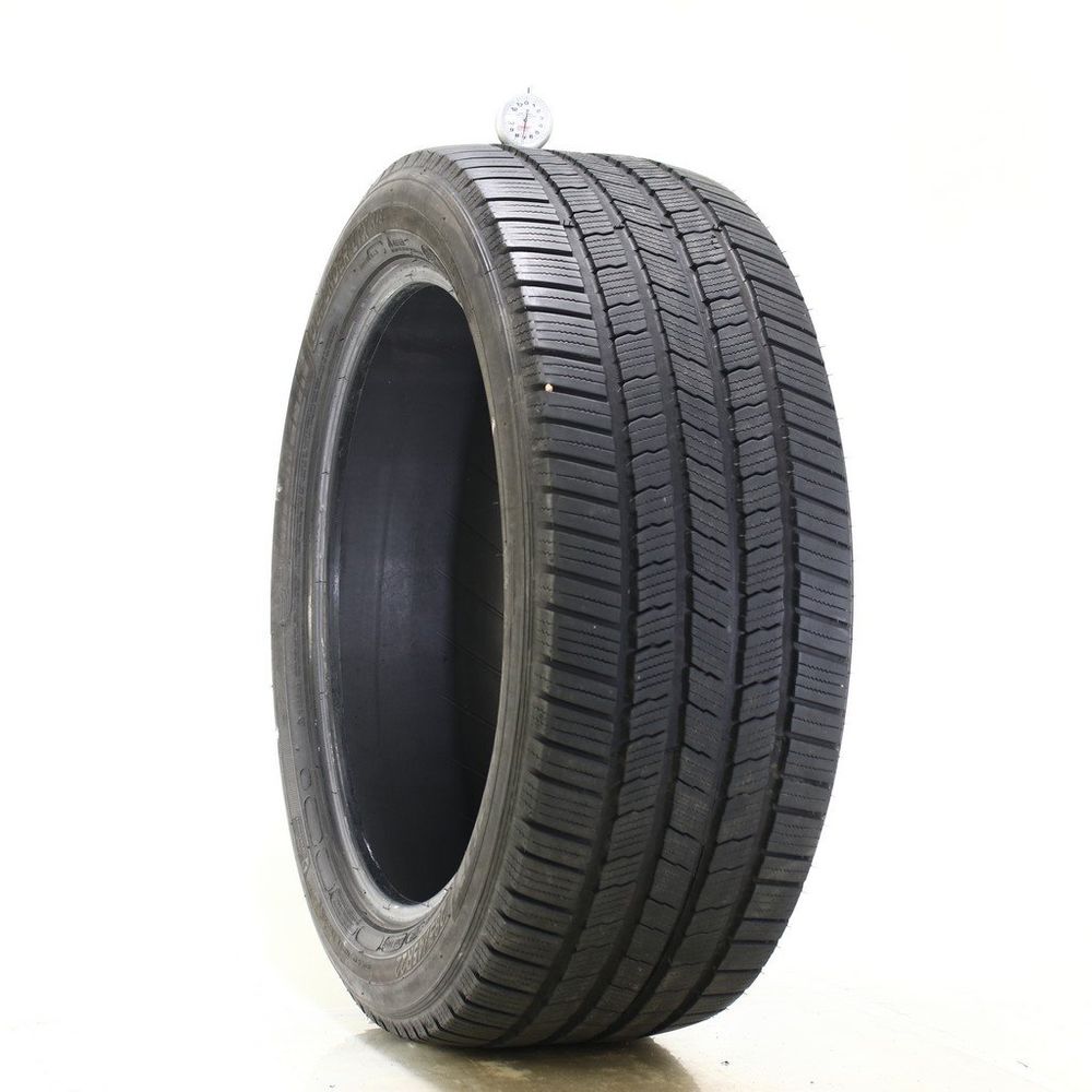 Set of (4) Used 285/45R22 Michelin Defender LTX M/S 114H - 7-8/32 - Image 1