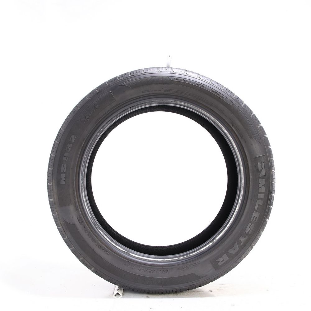 Set of (2) Used 225/55R18 Milestar MS932 Sport 98V - 5-6.5/32 - Image 3