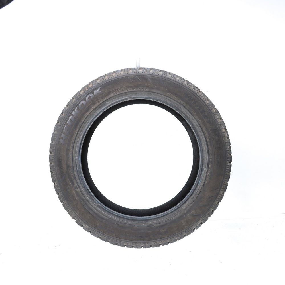 Used 225/55R17 Hankook Winter i*Pike (W409) Studded 101T - 10.5/32 - Image 3