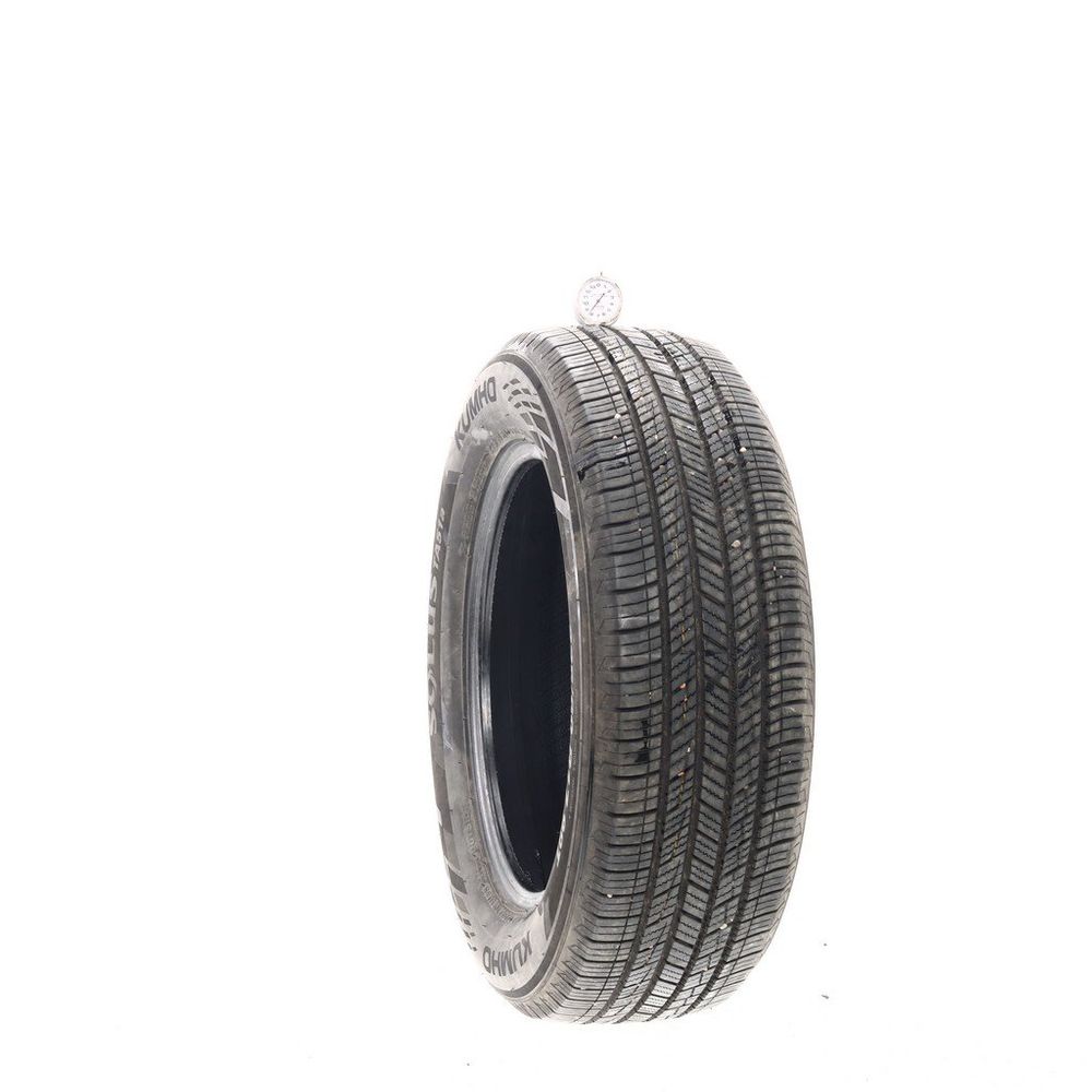 Set of (2) Used 225/60R17 Kumho Solus TA51a 99T - 8.5/32 - Image 1