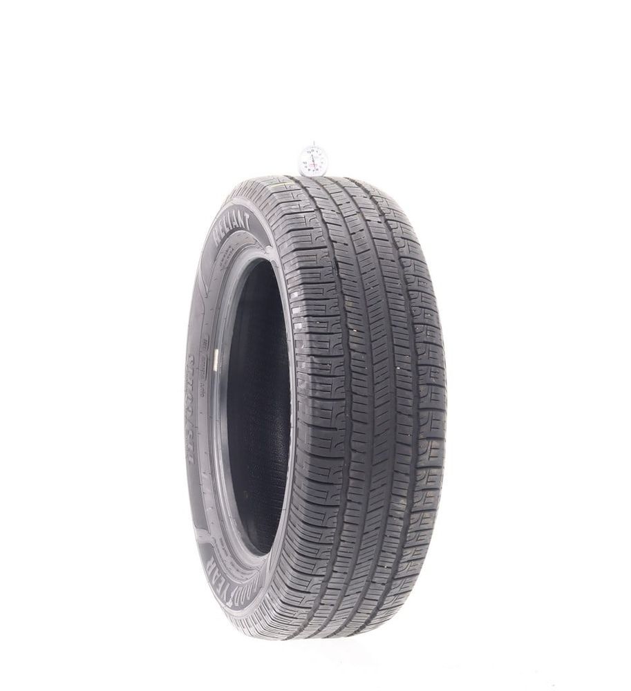 Set of (2) Used 225/60R18 Goodyear Reliant All-season 100V - 6.5-7/32 - Image 1