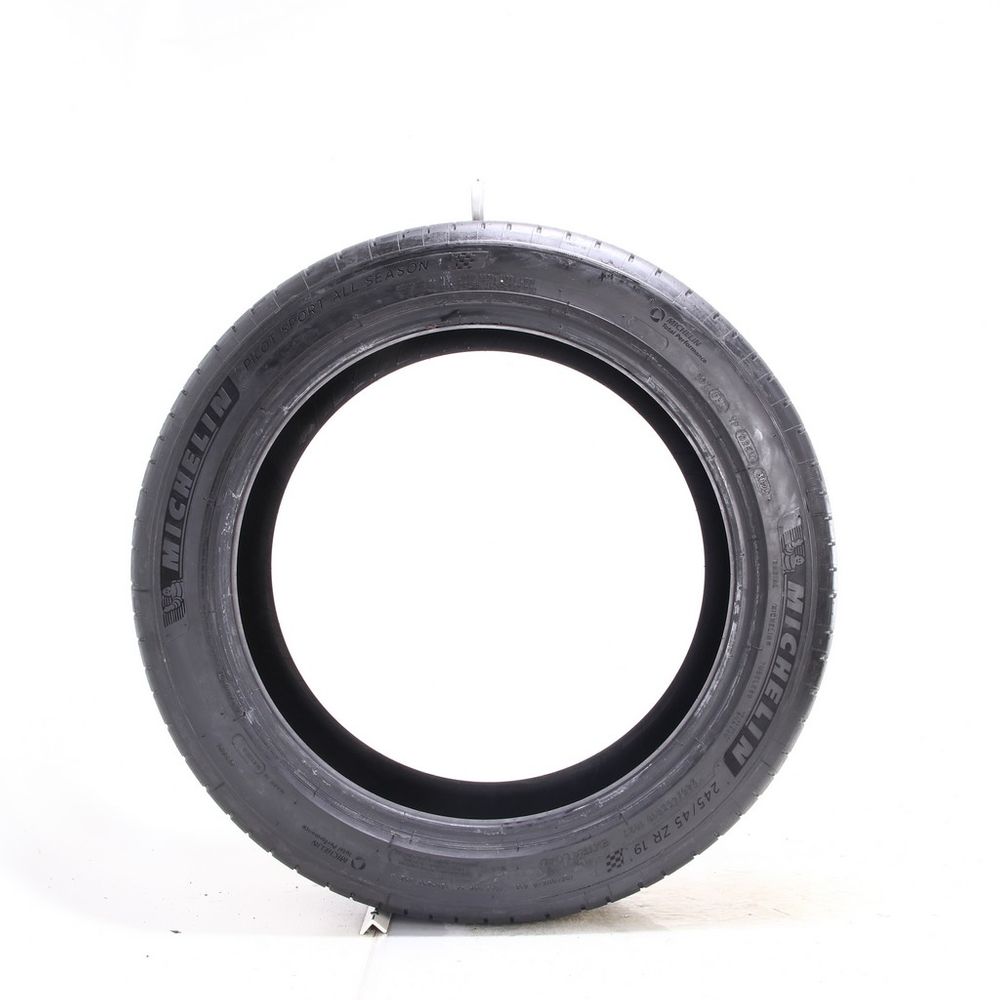 Set of (2) Used 245/45ZR19 Michelin Pilot Sport All Season 4 102Y - 8-9.5/32 - Image 6