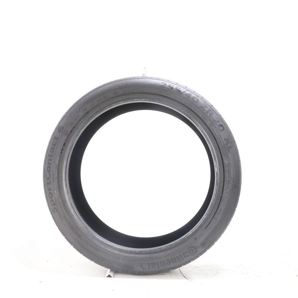 Set of (2) Used 255/40ZR20 Continental SportContact 6 MO1 101Y - 6.5-7/32 - Image 6