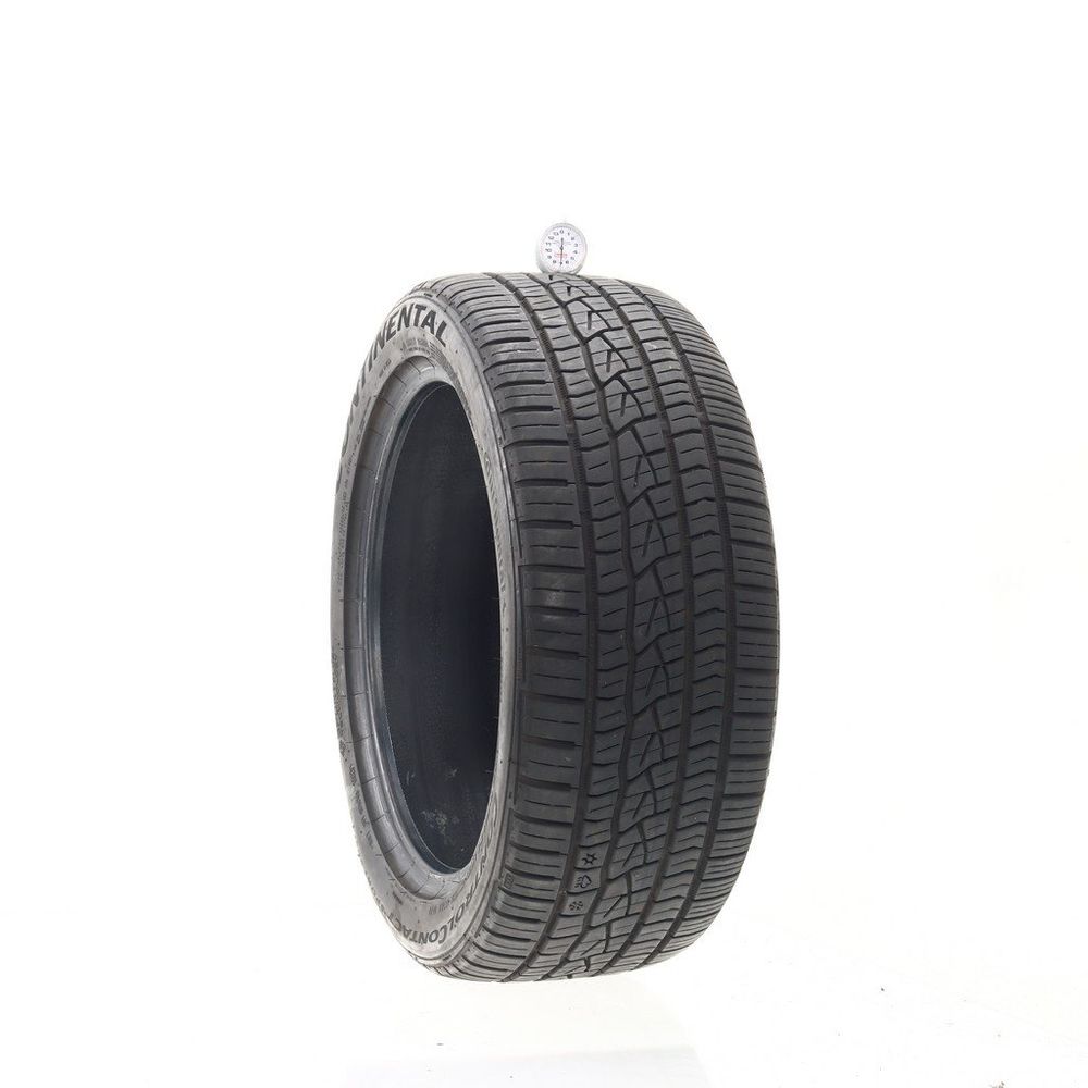 Set of (4) Used 245/45ZR18 Continental ControlContact Sport SRS Plus 100Y - 5.5-7/32 - Image 4