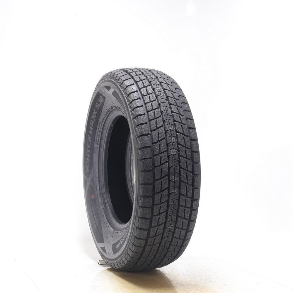 Set of (2) Driven Once 245/70R16 Dunlop Winter Maxx SJ8 107R - 13/32 - Image 1