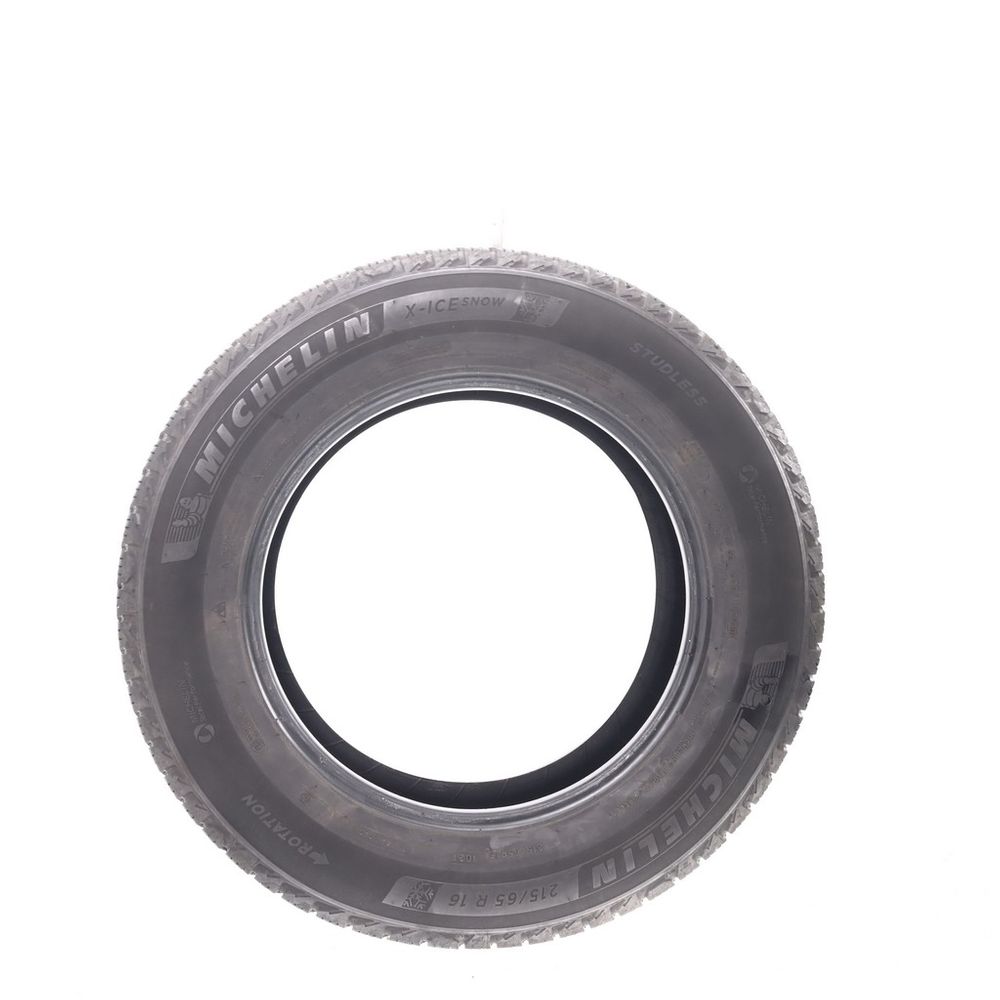 Used 215/65R16 Michelin X-Ice Snow 102T - 7.5/32 - Image 3
