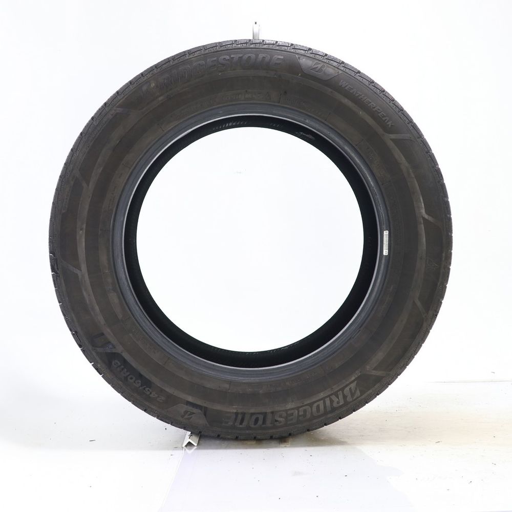 Set of (2) Used 245/60R18 Bridgestone WeatherPeak 105H - 7-8.5/32 - Image 3