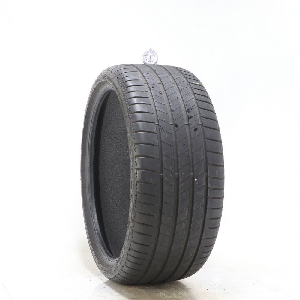 Set of (2) Used 255/35R21 Bridgestone Turanza T005 AO B-Silent 98Y - 7.5-8/32 - Image 1