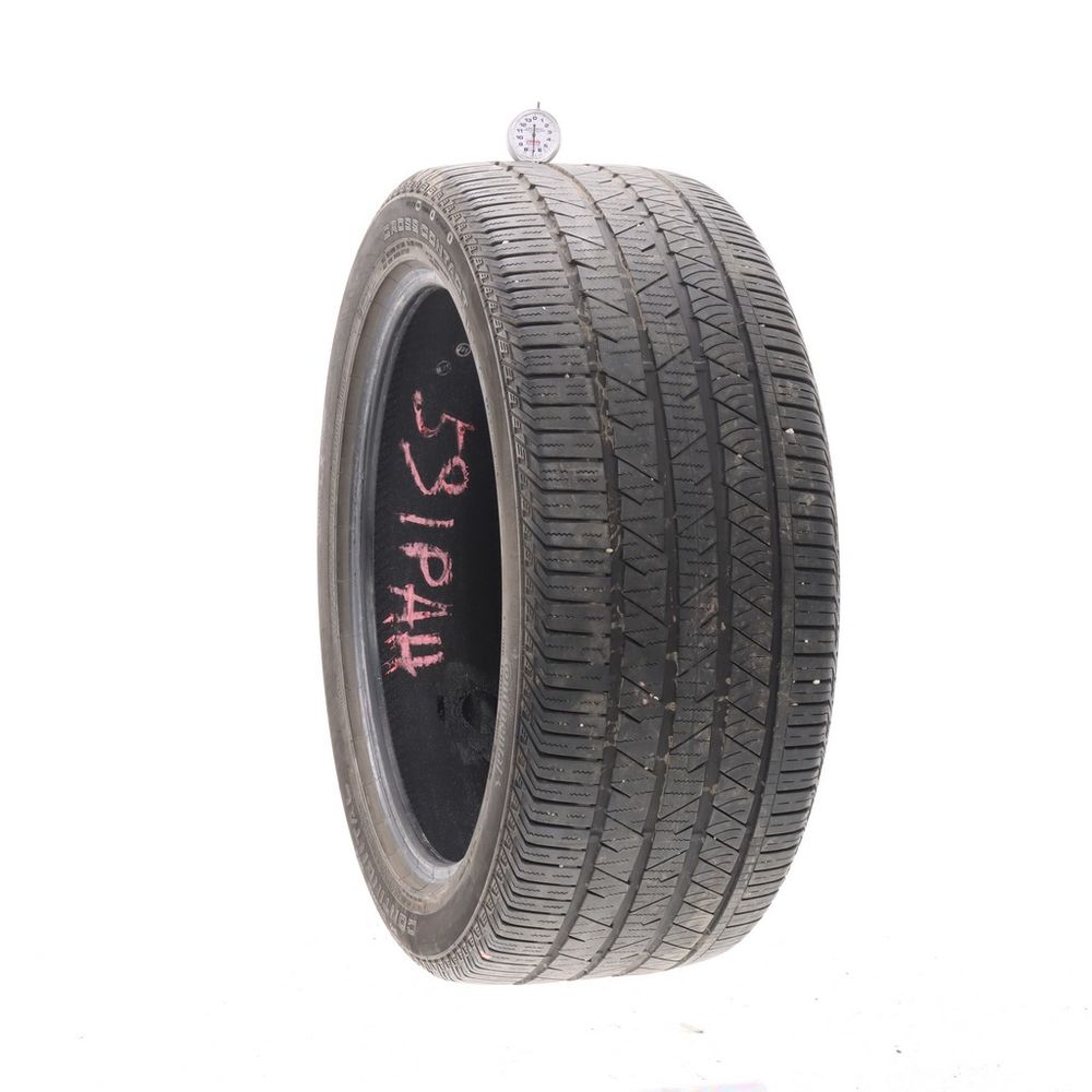 Set of (2) Used 285/40R21 Continental CrossContact LX Sport AO 109H - 7/32 - Image 1