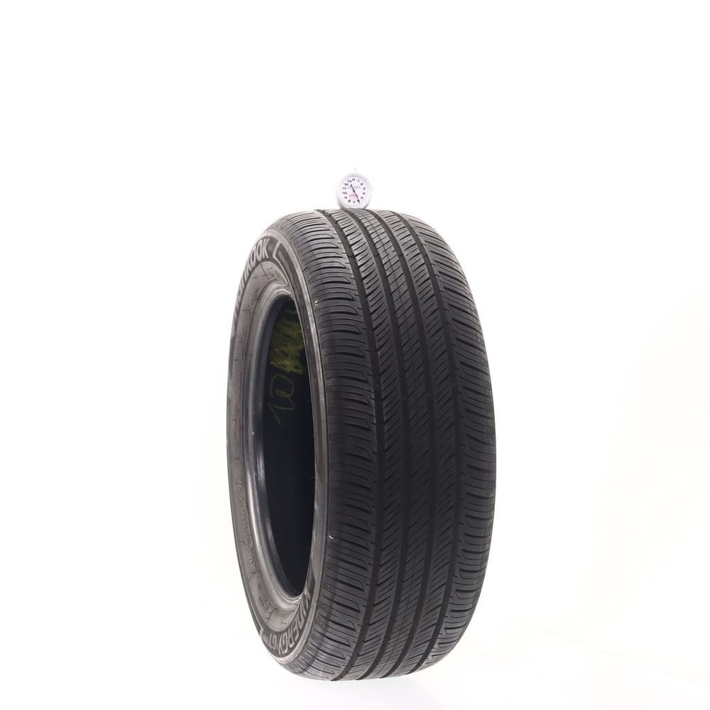 Set of (2) Used 215/55R16 Hankook Kinergy GT 93H - 6/32 - Image 1