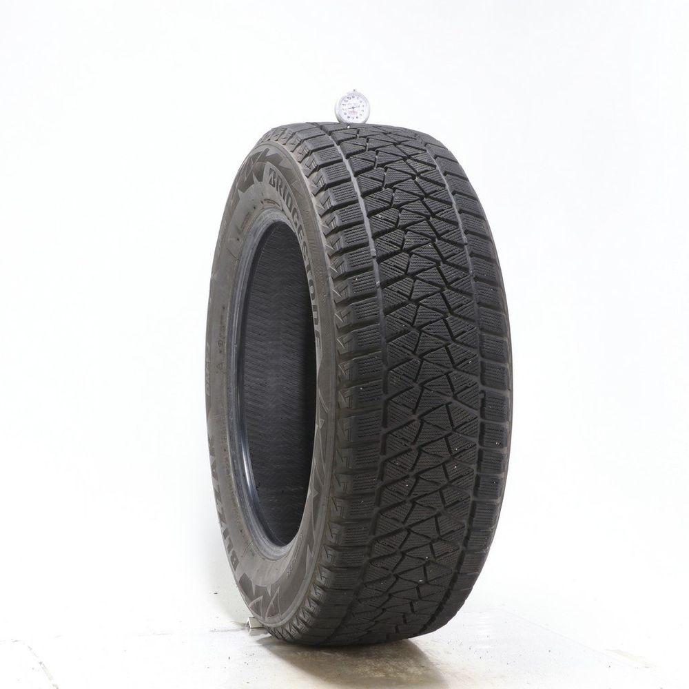 Set of (2) Used 245/60R18 Bridgestone Blizzak DM-V2 105S - 10-11.5/32 - Image 1