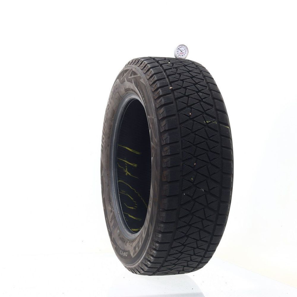 Set of (2) Used 245/60R18 Bridgestone Blizzak DM-V2 105S - 10-11.5/32 - Image 4