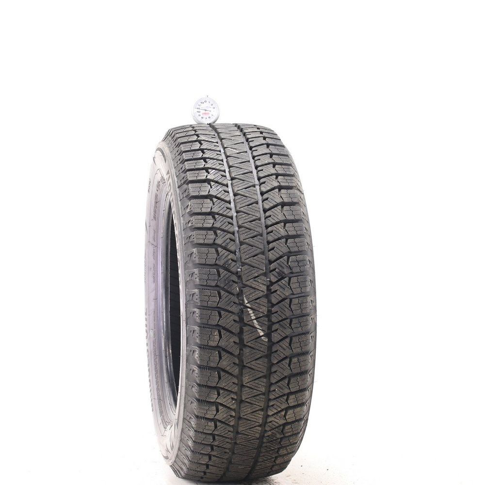 Set of (4) Used 215/60R16 Bridgestone Blizzak WS90 Studless 95H - 10.5-11/32 - Image 1