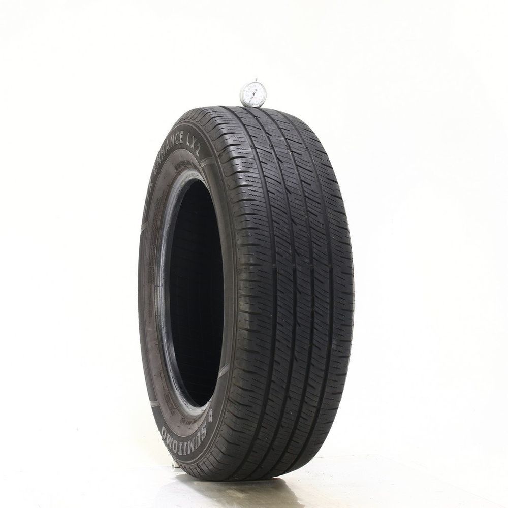 Set of (2) Used 225/65R17 Sumitomo HTR Enhance LX2 102T - 8/32 - Image 1
