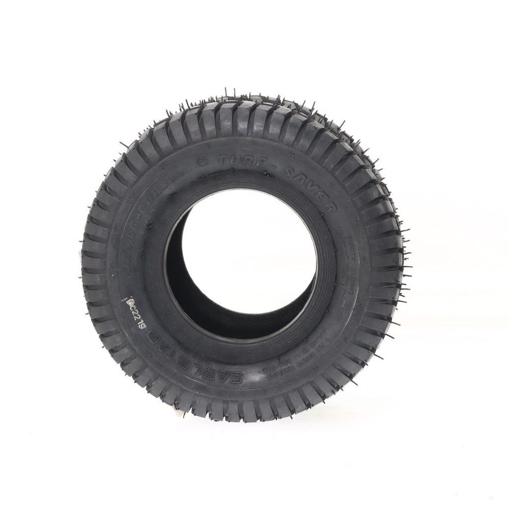Set of (2) New 13X6.5-6 Carlstar Turf-Saver 2 Ply 1N/A - Image 3