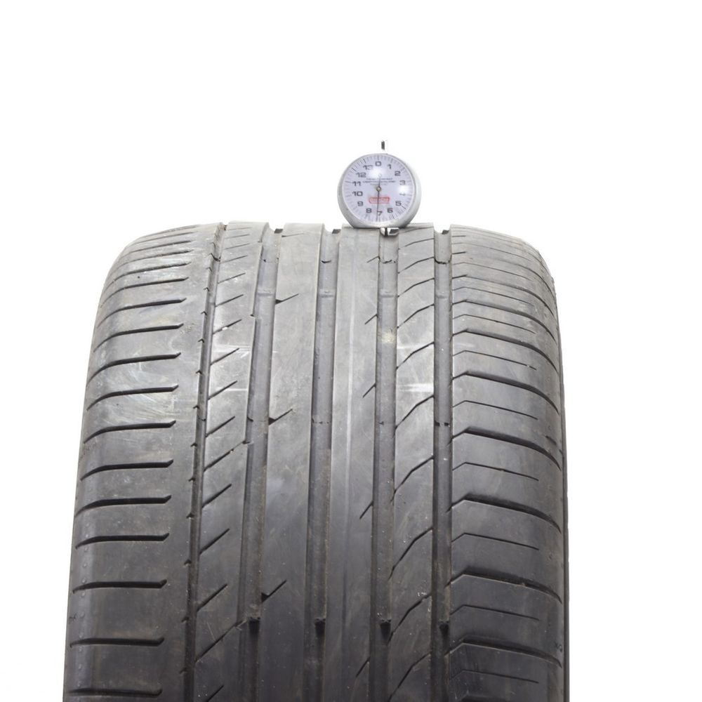 Used 285/45R20 Continental ContiSportContact 5 AO SUV 112Y - 7/32 - Image 2