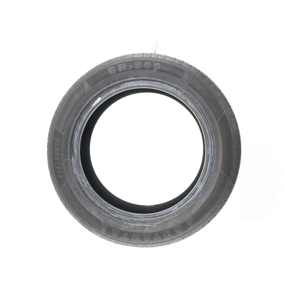 Set of (2) Used 215/55R16 Advanta ER-800 97H - 7-8/32 - Image 6