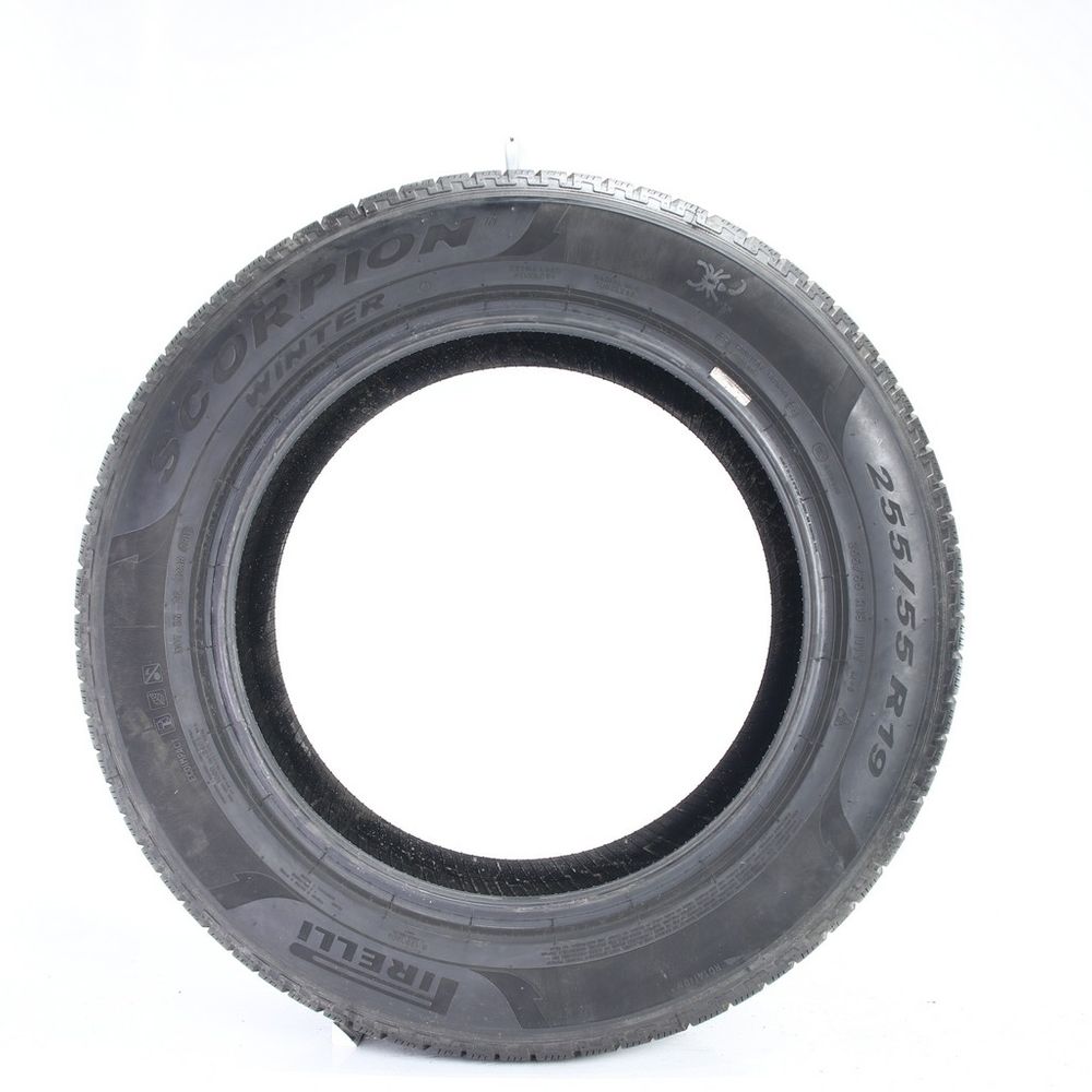 Used 255/55R19 Pirelli Scorpion Winter J 111V - 7/32 - Image 3