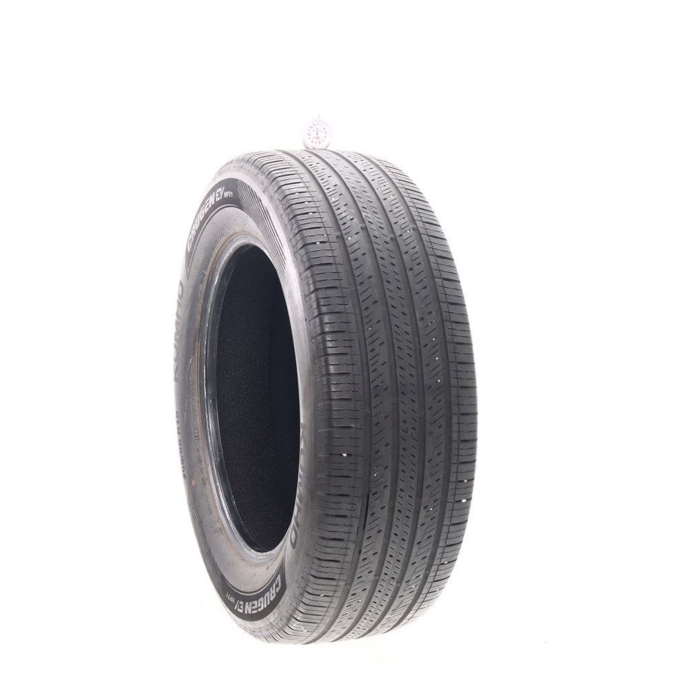 Set of (2) Used 255/60R19 Kumho Crugen HP71 EV K-Silent 113V - 6.5/32 - Image 1
