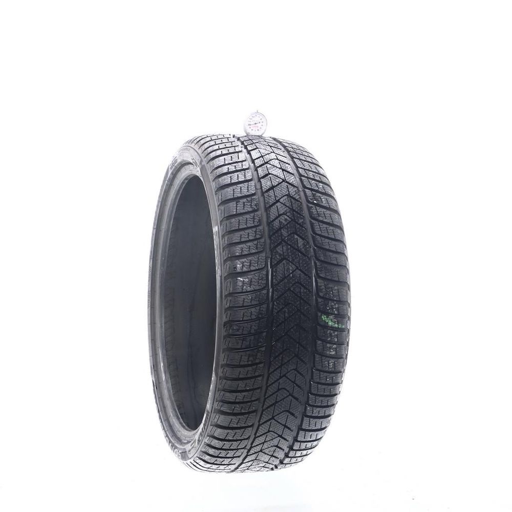 Set of (2) Used 255/35R21 Pirelli Winter Sottozero 3 98V - 8.5-9.5/32 - Image 4
