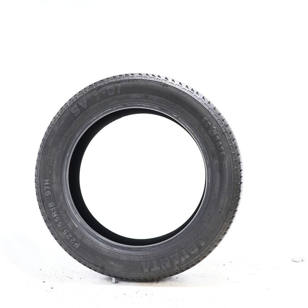 Set of (2) Driven Once 225/55R18 Advanta SV T-01 97H - 10/32 - Image 3