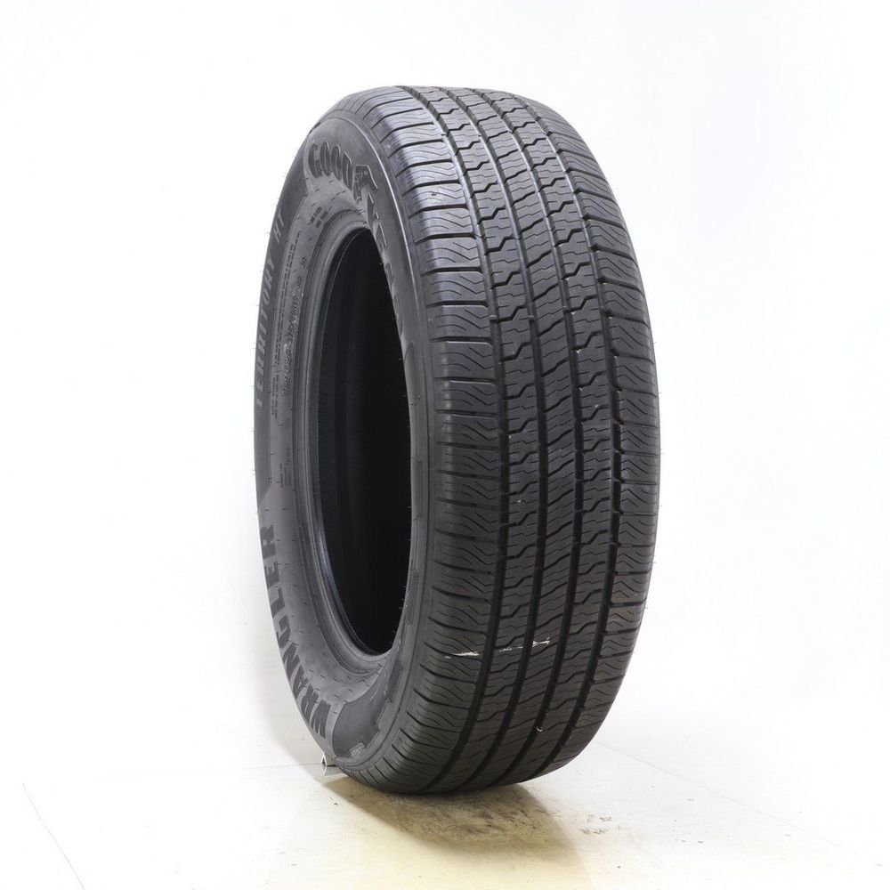 Set of (4) Driven Once 275/60R20 Goodyear Wrangler Territory HT 115H - 11/32 - Image 1
