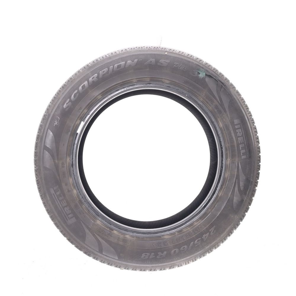 Set of (4) Used 245/60R18 Pirelli Scorpion AS Plus 3 105H - 9.5-11/32 - Image 9
