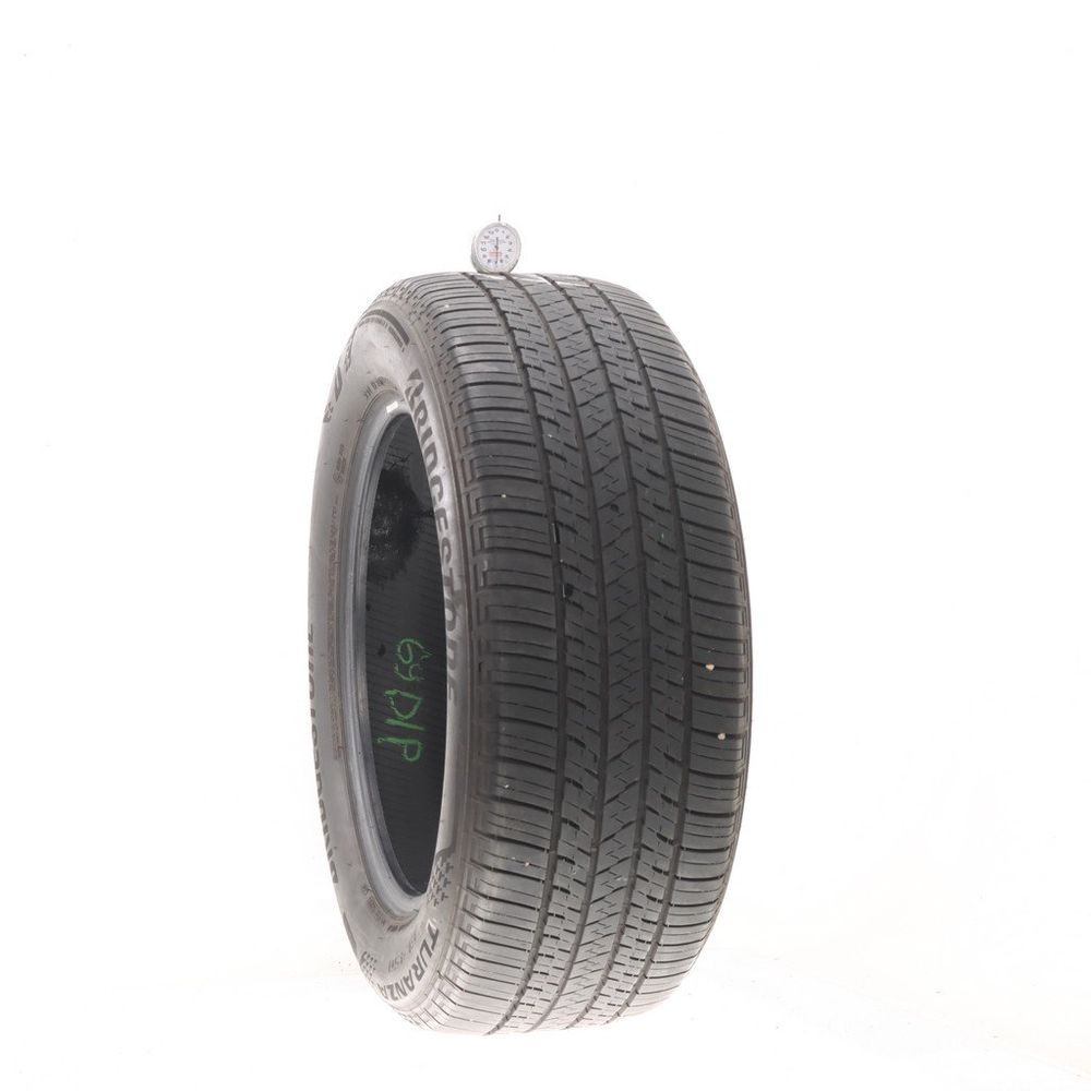 Set of (2) Used 255/55R18 Bridgestone Turanza EL450 ENLITEN 105V - 6.5-7/32 - Image 1