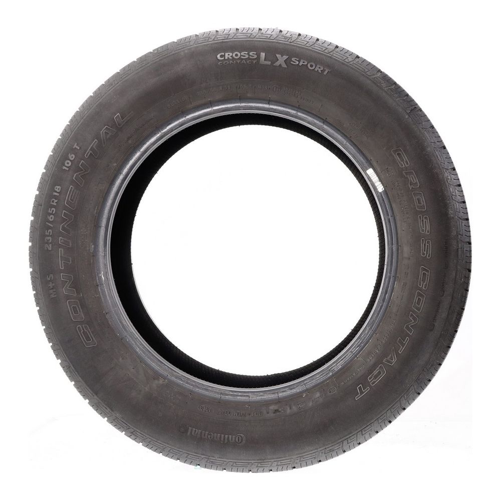 Set of (2) Used 235/65R18 Continental CrossContact LX Sport 106T - 7.5-8/32 - Image 6