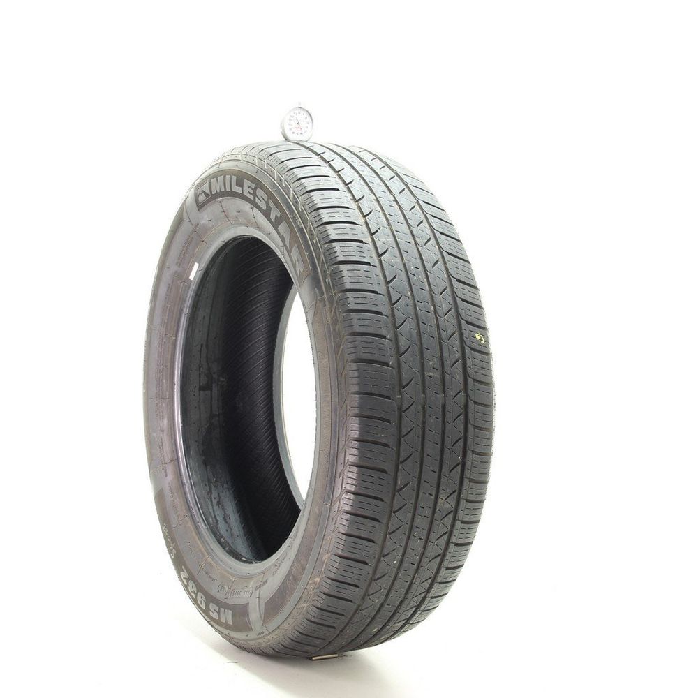 Set of (4) Used 235/60R18 Milestar MS932 Sport 107V - 5.5-7/32 - Image 1