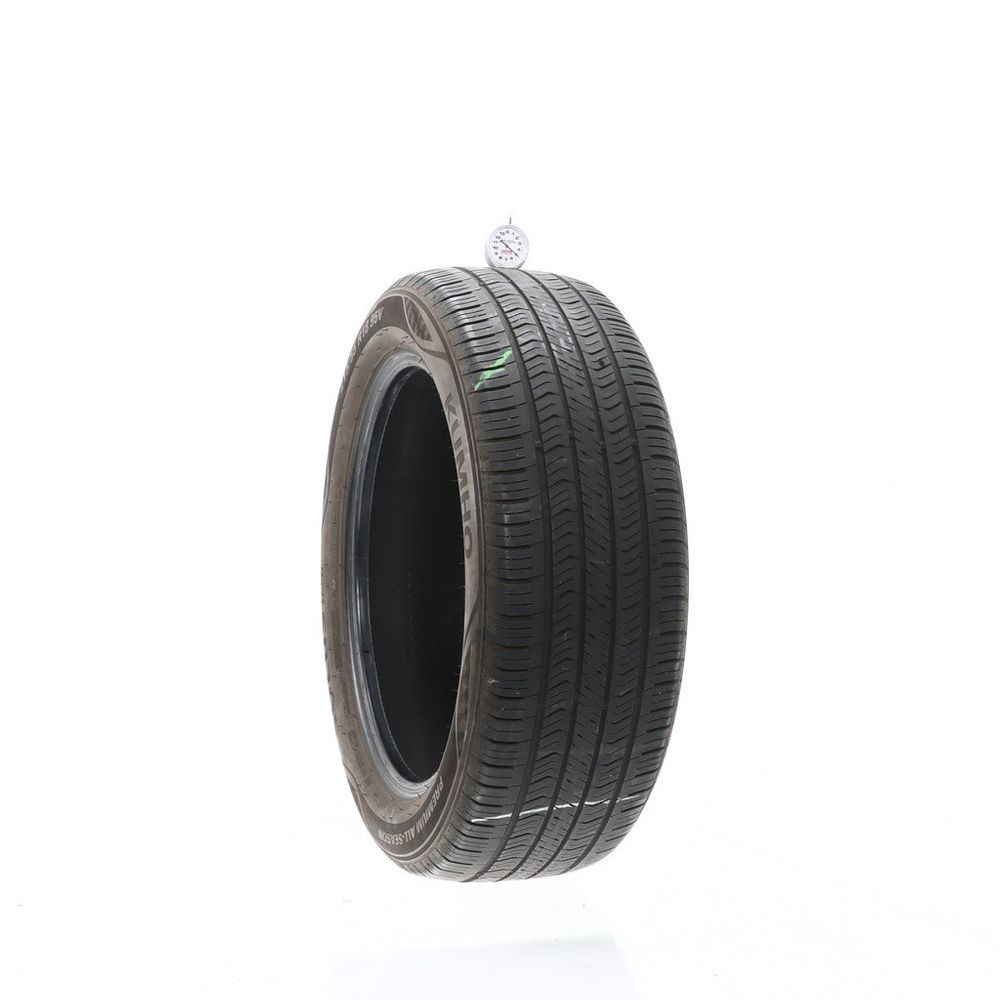 Set of (2) Used 215/55R18 Kumho Solus TA51 95V - 5-6/32 - Image 1