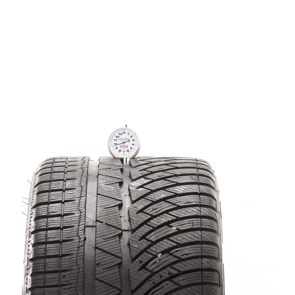 Set of (2) Used 285/30R21 Michelin Pilot Alpin PA4 100W - 9.5-10/32 - Image 2