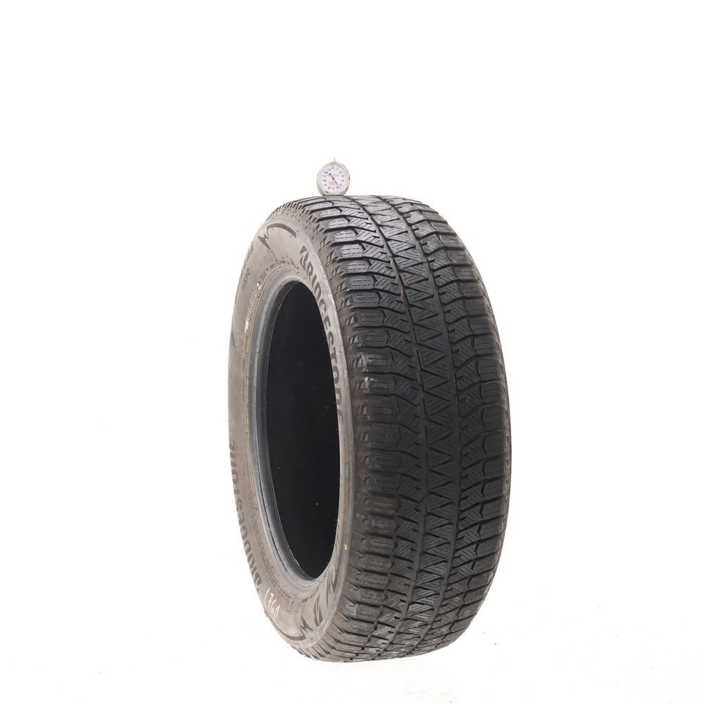 Set of (2) Used 215/60R17 Bridgestone Blizzak WS90 Studless 96T - 5.5-6/32 - Image 1