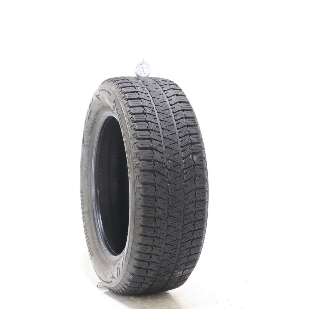 Set of (2) Used 215/60R17 Bridgestone Blizzak WS90 Studless 96T - 5.5-6/32 - Image 4
