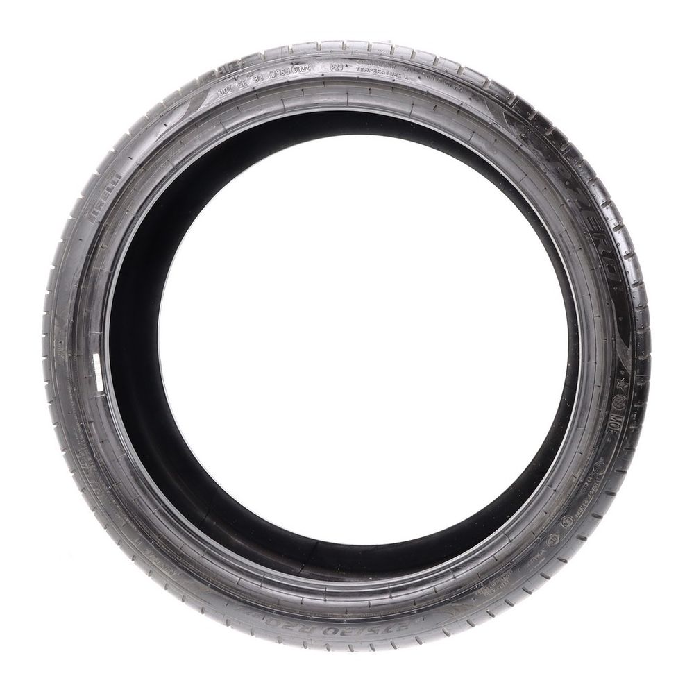 Set of (4) Used 275/30R20 Pirelli P Zero PZ4 MOE Run Flat 97Y - 6.5-7.5/32 - Image 3