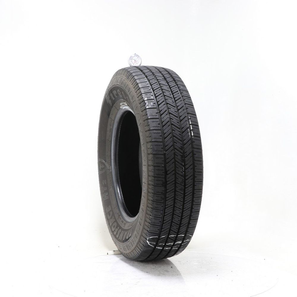 Set of (4) Used LT 225/75R16 Firestone Transforce HT2 115/112R E - 11-12.5/32 - Image 1