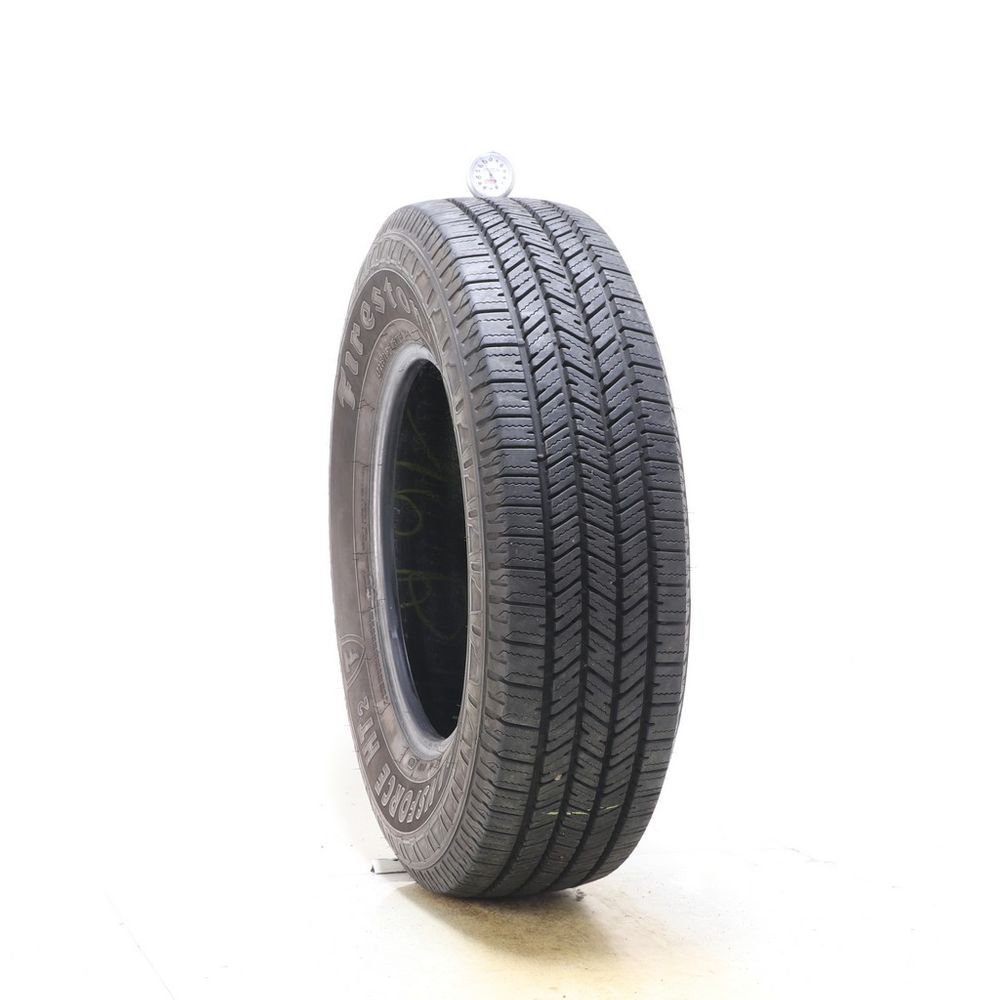 Set of (4) Used LT 225/75R16 Firestone Transforce HT2 115/112R E - 11-12.5/32 - Image 4