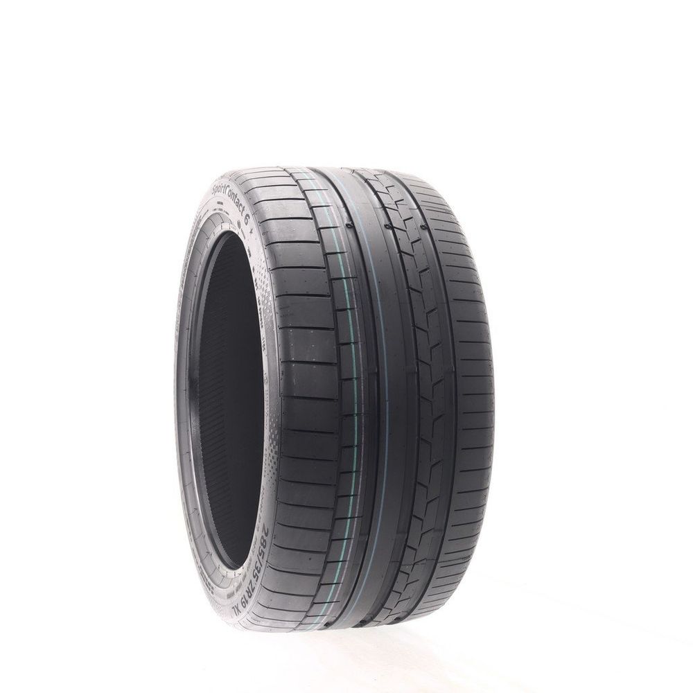 Set of (2) New 285/35ZR19 Continental SportContact 6 103Y - Image 1