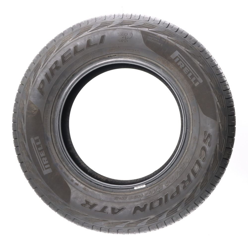 Set of (2) Used 265/70R17 Pirelli Scorpion ATR 115T - 9.5-10.5/32 - Image 3