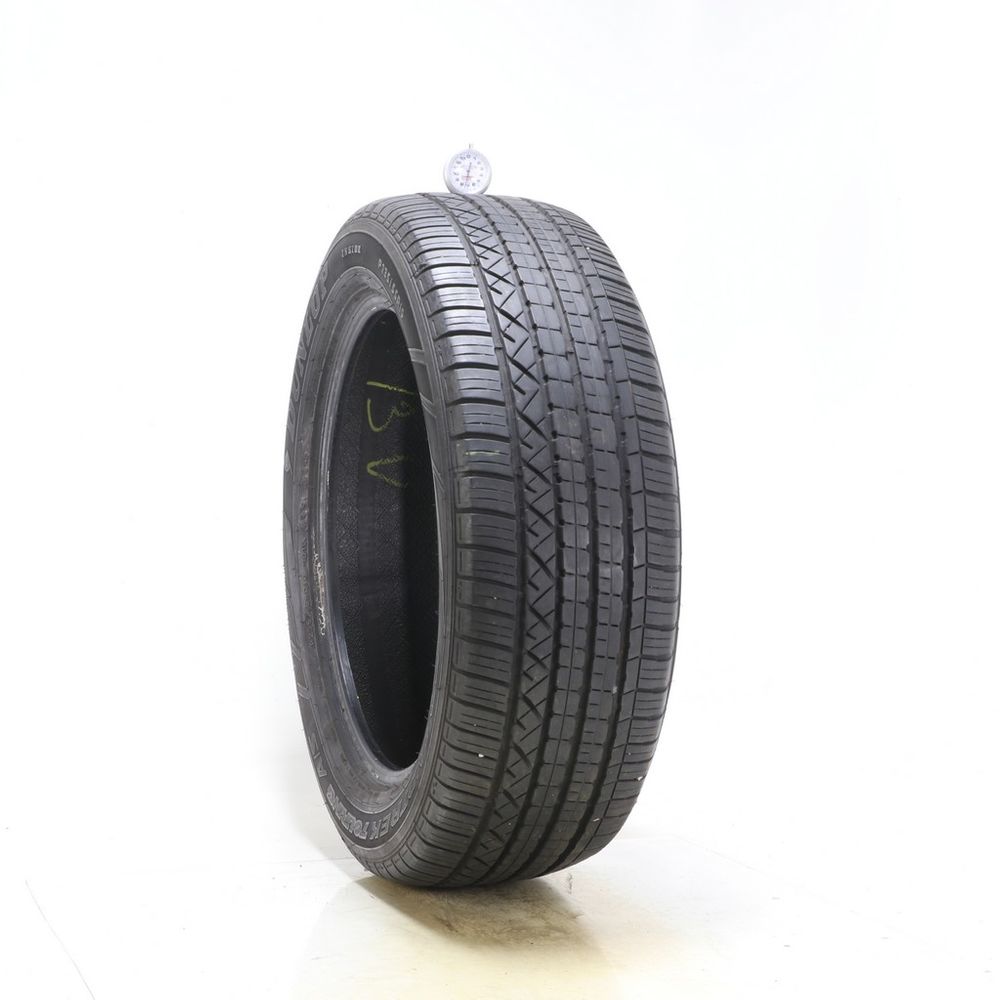 Set of (2) Used 235/55R19 Dunlop Grandtrek Touring AS 101V - 7.5-9/32 - Image 1
