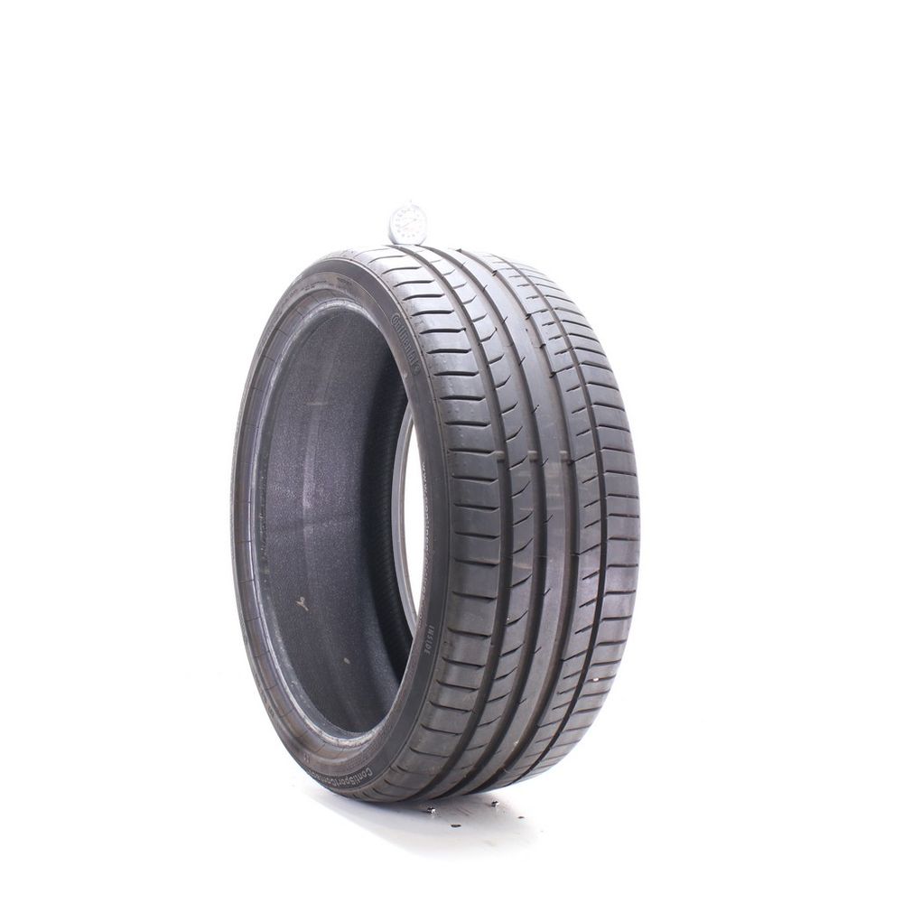Set of (2) Used 235/35R19 Continental ContiSportContact 5P AO 91Y - 8.5-9/32 - Image 4