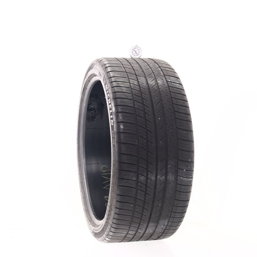 Set of (2) Used 285/35ZR22 Michelin Pilot Sport All Season 4 106Y - 5.5-6.5/32 - Image 1