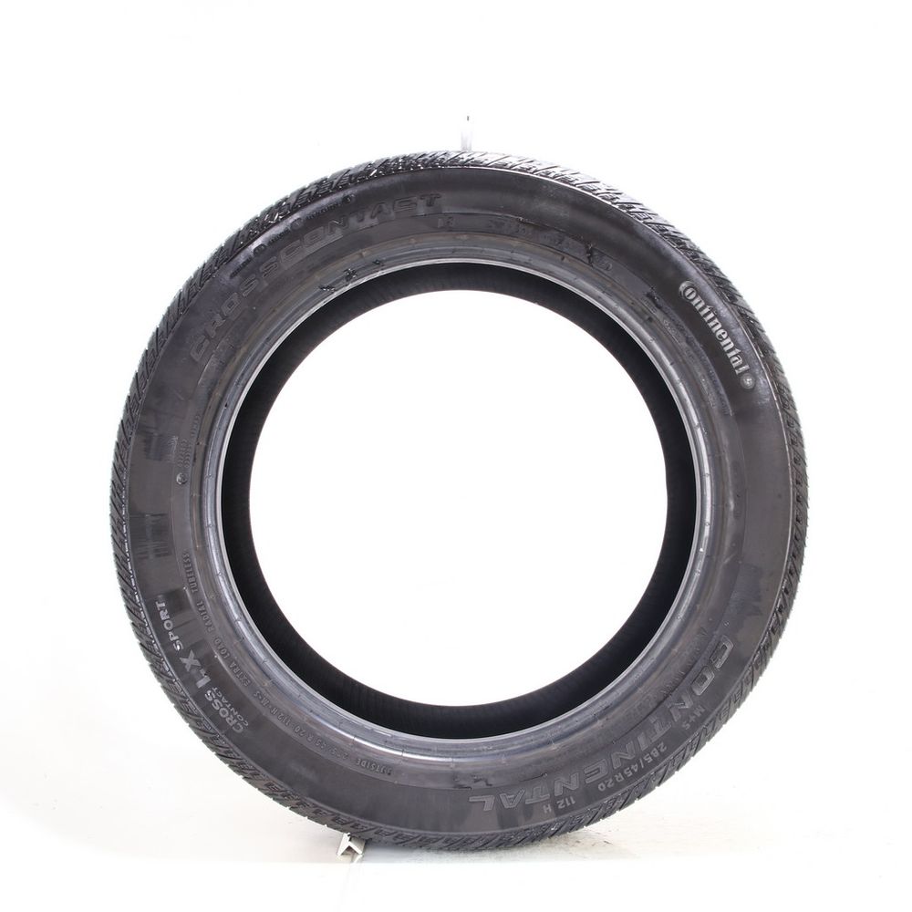 Set of (4) Used 285/45R20 Continental CrossContact LX Sport AO 112H - 5-6/32 - Image 3
