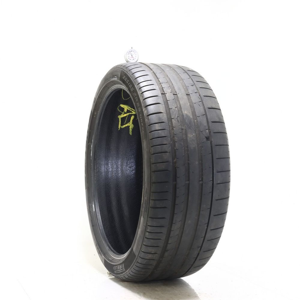 Set of (2) Used 285/35ZR23 Pirelli P Zero PZ4 L 107Y - 5.5/32 - Image 1