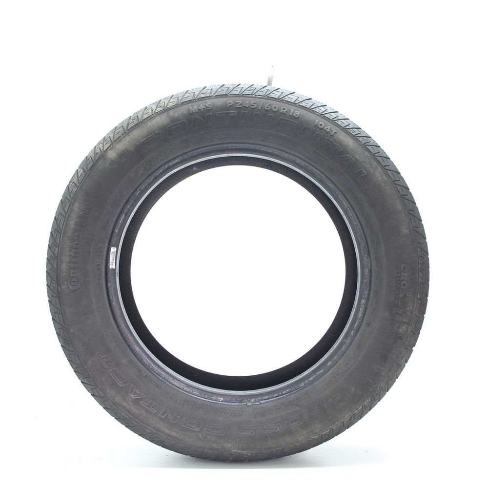 Set of (2) Used 245/60R18 Continental CrossContact LX 104T - 7.5/32 - Image 3