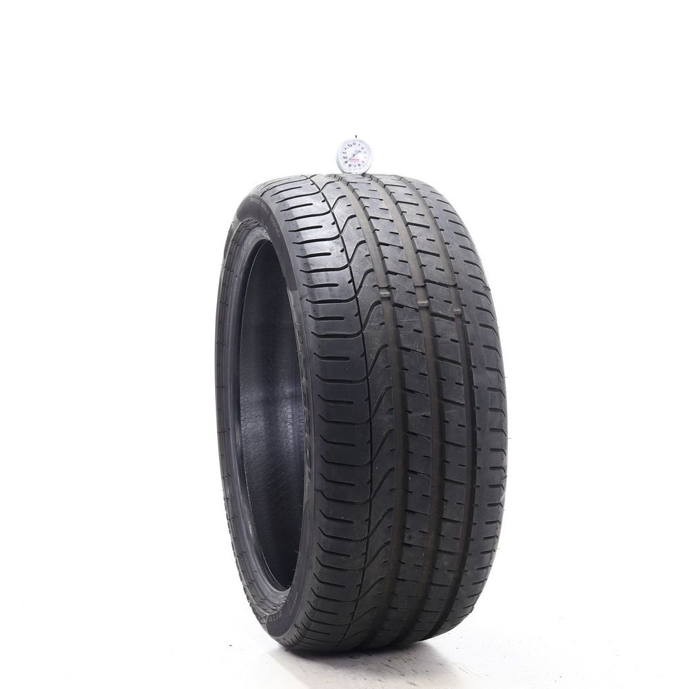 Set of (2) Used 255/35ZR19 Pirelli P Zero MO 96Y - 8.5-9/32 - Image 4