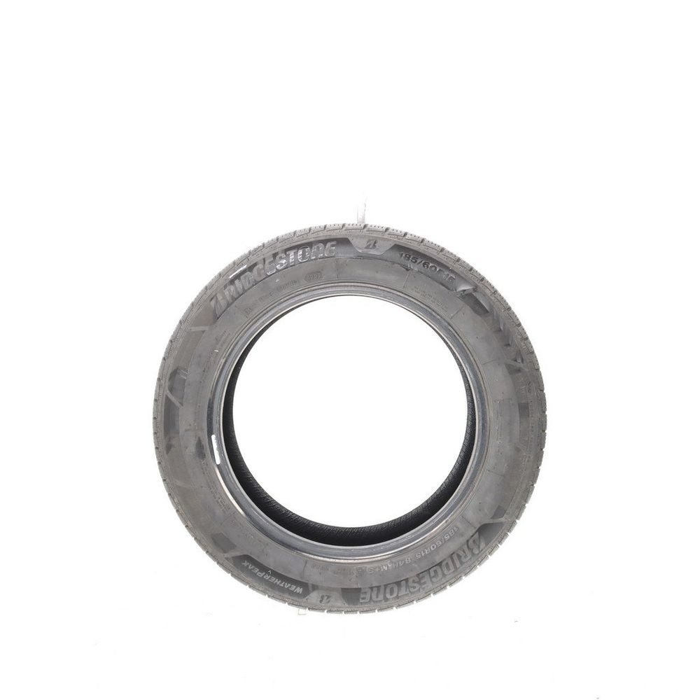 Set of (2) Used 185/60R15 Bridgestone WeatherPeak 84H - 5.5-7/32 - Image 3